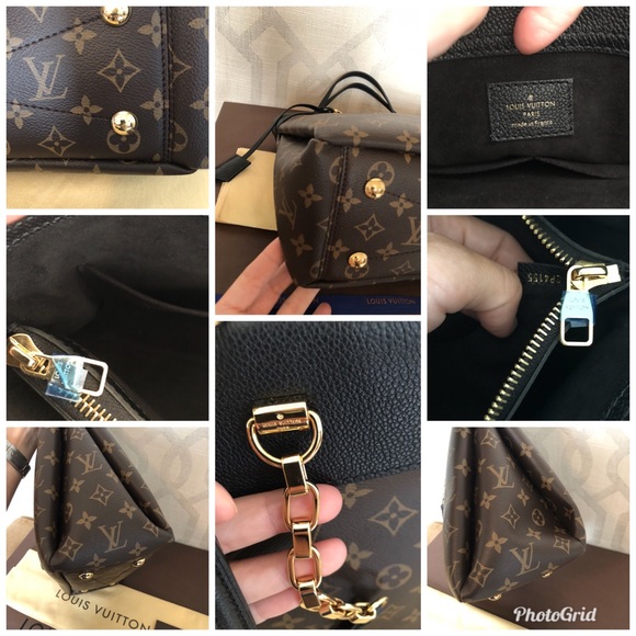 Louis Vuitton Monogram Pallas Black Shopping Tote - Picture 8 of 8